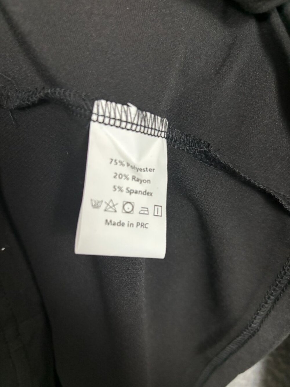 Linkdeer Women's 3XL Plus Size Black Long Sleeve Crewneck T-Shirt 3XL NWT's. - Picture 6 of 7